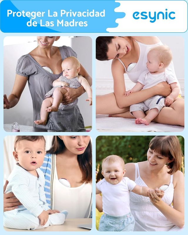 Sacaleches Eléctrico Manos Libres 4 Modos y 12 niv