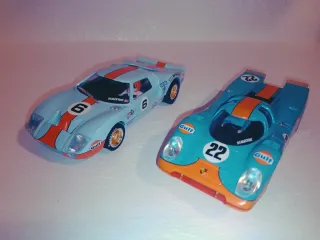 Ford GT40 y Porsche 917 Scalextric