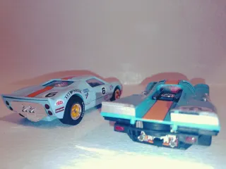 Ford GT40 y Porsche 917 Scalextric