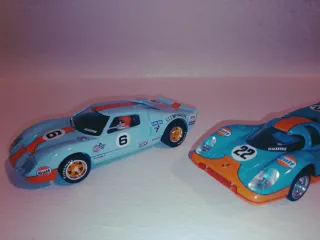 Ford GT40 y Porsche 917 Scalextric