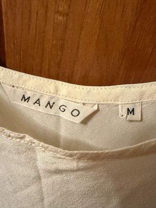 Top Mango Seda Beige
