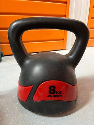 Mancuerna Kettlebell 8 kg Crivit
