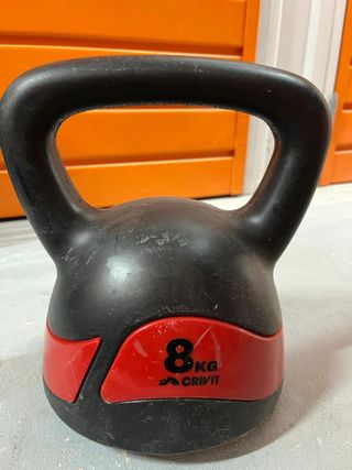 Mancuerna Kettlebell 8 kg Crivit