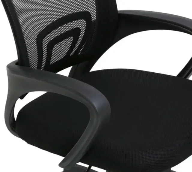 Silla de oficina ergonómica DASCK de malla negra