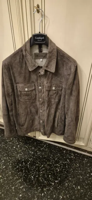 Giacca camicia uomo Conbipel marrone