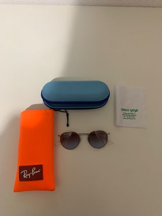 Gafas Ray-Ban Redondas. Plata