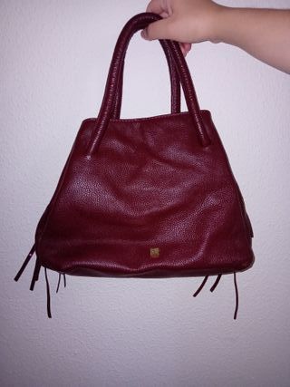 Bolso Purificación García Rojo Piel