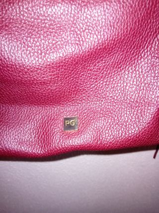 Bolso Purificación García Rojo Piel