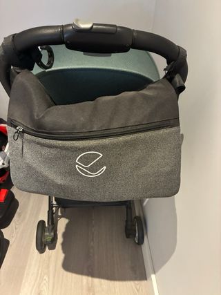 Silla de paseo Jane Roque 2 gris oscuro y verde