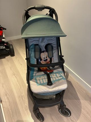 Silla de paseo Jane Roque 2 gris oscuro y verde
