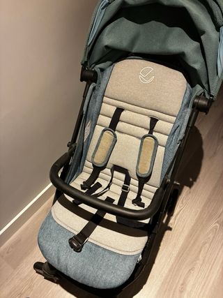 Silla de paseo Jane Roque 2 gris oscuro y verde