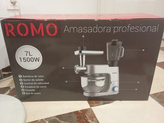 Amasadora profesional ROMO 7L 1500W !A estrenar!