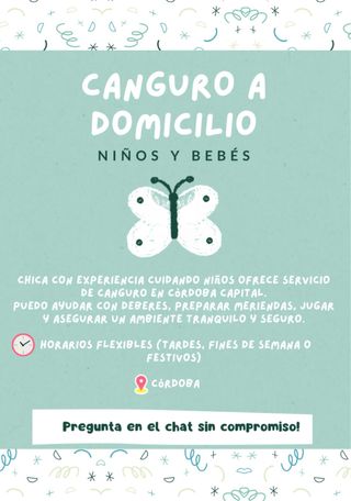 CANGURO DE BEBÉS Y NIÑOS