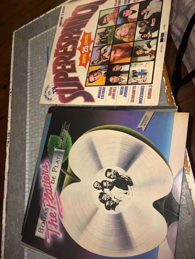 Lote 4 Vinilos Antiguos: