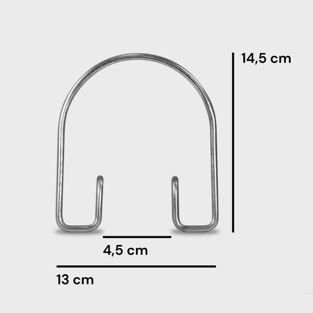 Juego de 6 arquillos metálicos
