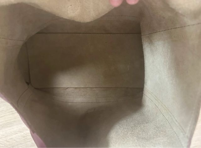 *Bolso Tote Piel* ~Purificación García~Burdeos~