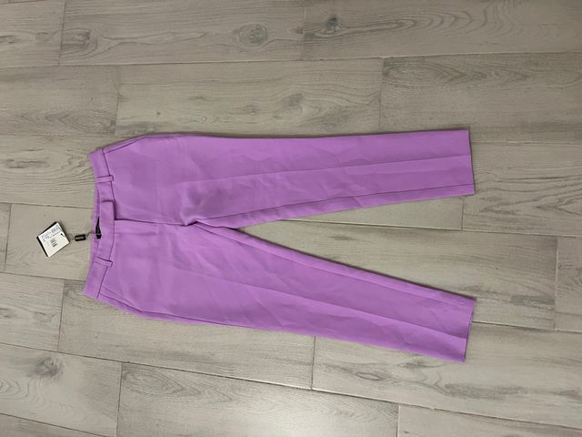 Pantaloni Francomina viola
