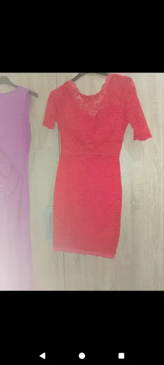 Vestido rojo corto