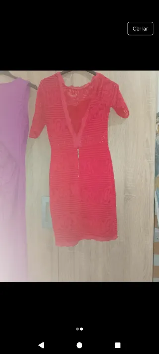 Vestido rojo corto