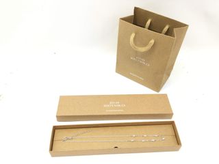 cadena plata 925mm con piedra con circonita 19 2.5cm