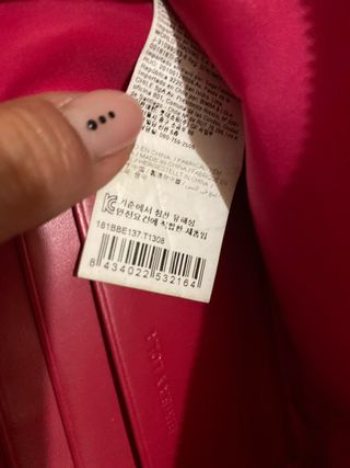 Cartera Bimba y Lola Roja y Dorada