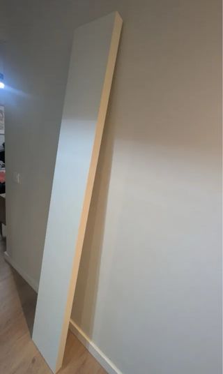 Estantería flotante Ikea 190cm Negro