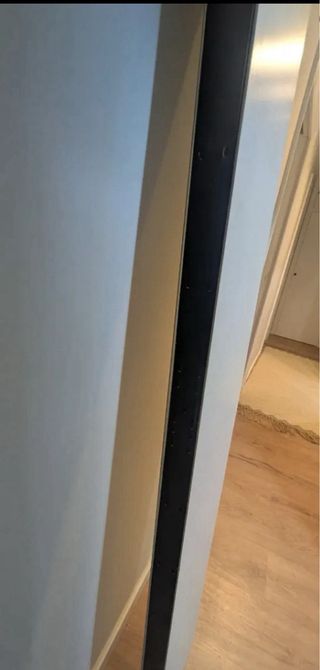 Estantería flotante Ikea 190cm Negro