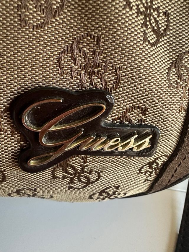 Bolso Guess Vintage Beige y Marrón