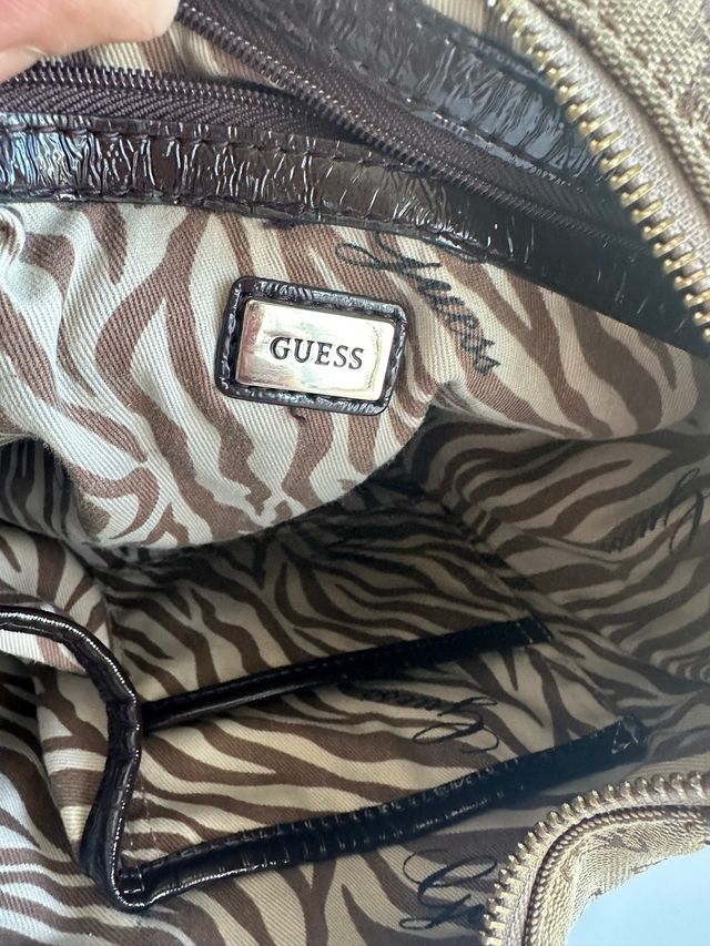 Bolso Guess Vintage Beige y Marrón