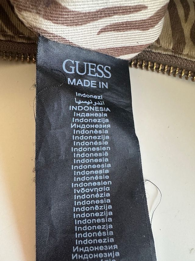 Bolso Guess Vintage Beige y Marrón