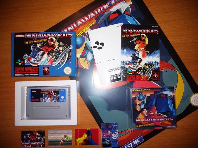 The Ninja Warriors PAL - Super Nintendo - Snes