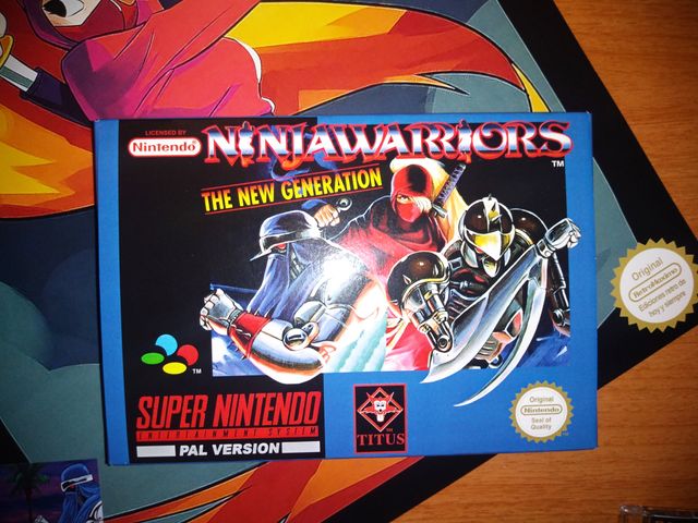 The Ninja Warriors PAL - Super Nintendo - Snes