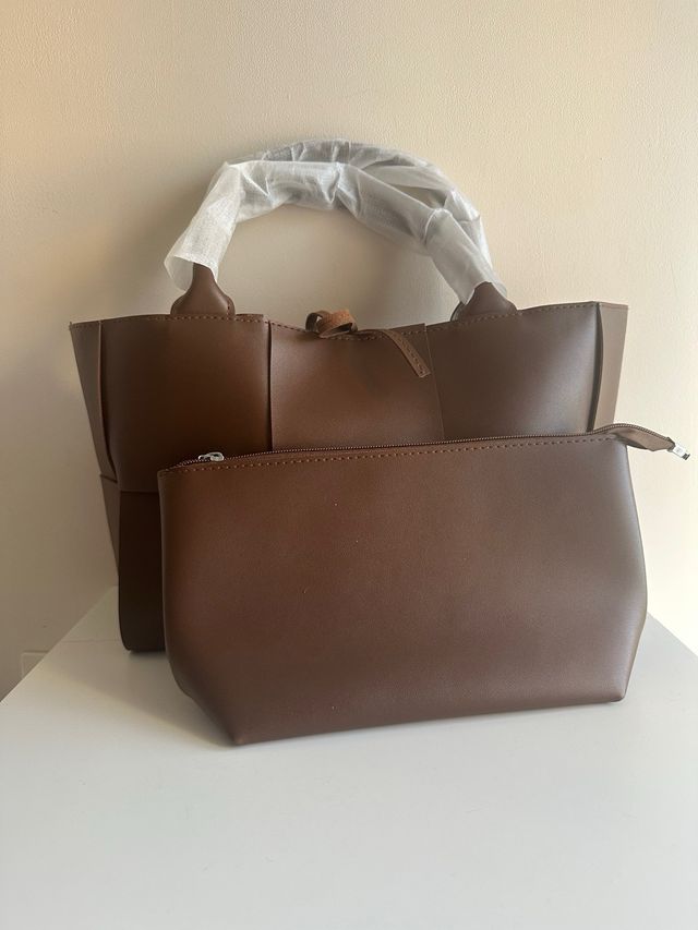 Bolso marrón chocolate