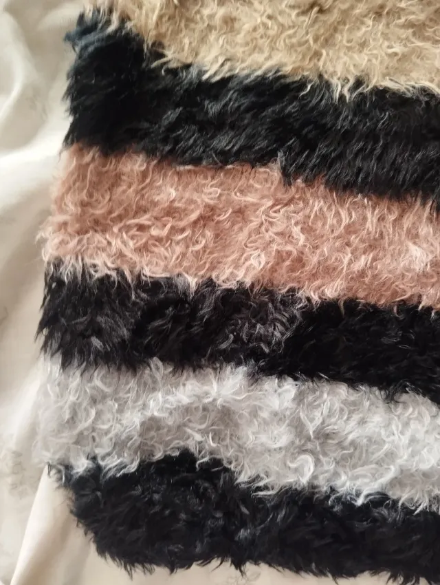 Maglione Sandro Ferrone Beige/Nero/Grigio/Rosa Tag