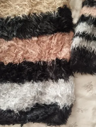 Maglione Sandro Ferrone Beige/Nero/Grigio/Rosa Tag