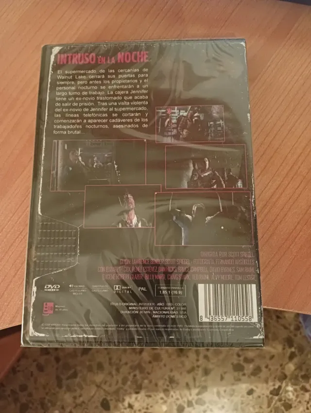 INTRUSO EN LA NOCHE DVD NUEVA PRECINTADA