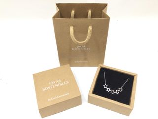 cadena plata 925mm con piedra con circonita 22cm