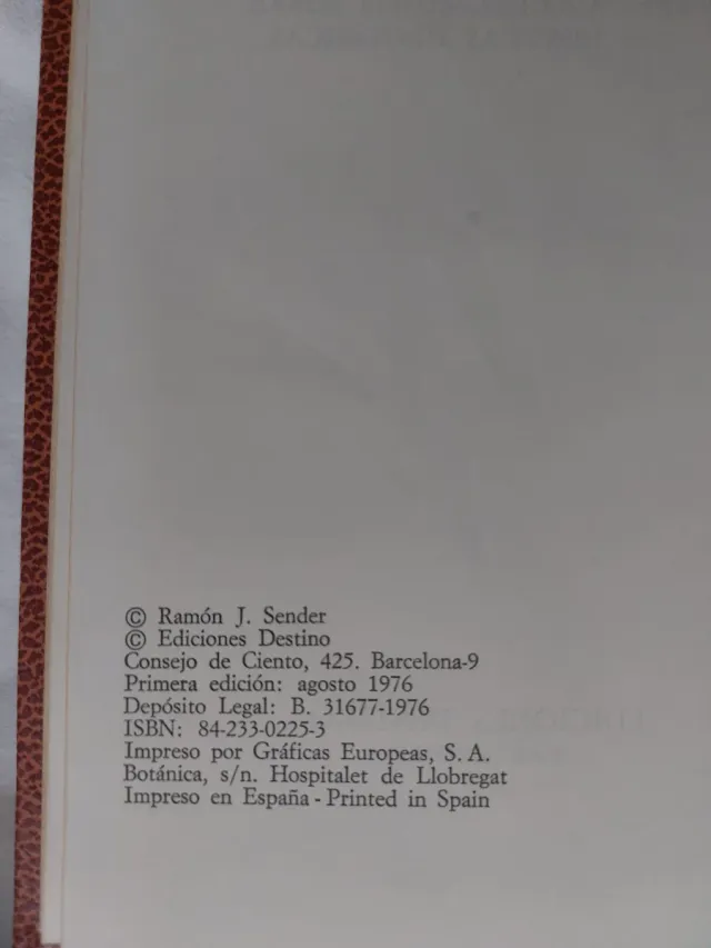 Ramón J Sender. Obra completa. 3 tomos.