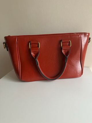 Bolso Bimba y Lola anaranjado-marron