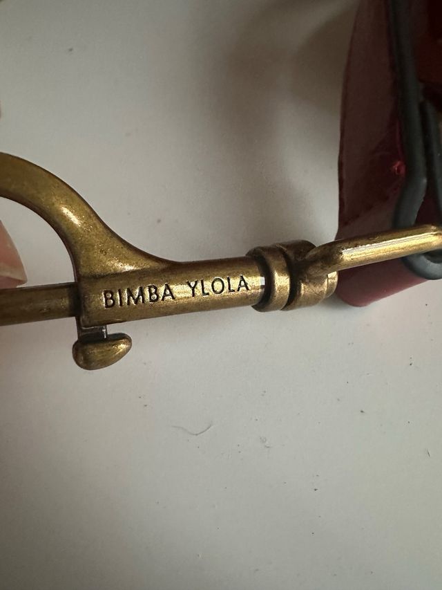 Bolso Bimba y Lola anaranjado-marron