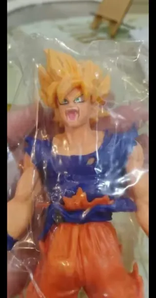 Figuras Dragon Ball Z Goku Vegeta 17cm 6'50 unidad