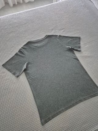 Camiseta Nike Gris y Azul