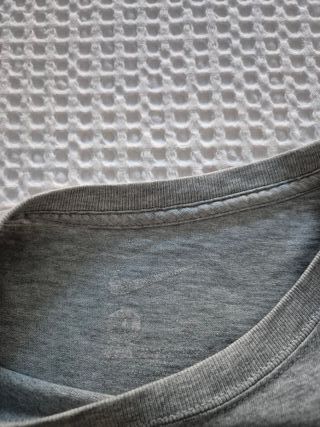 Camiseta Nike Gris y Azul