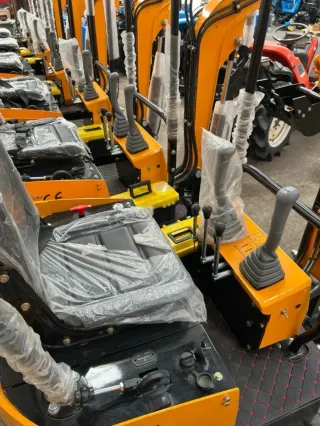 Miniexcavadora en liquidación