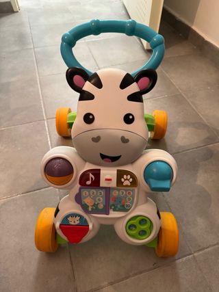Andador correpasillos cebra Fisher Price