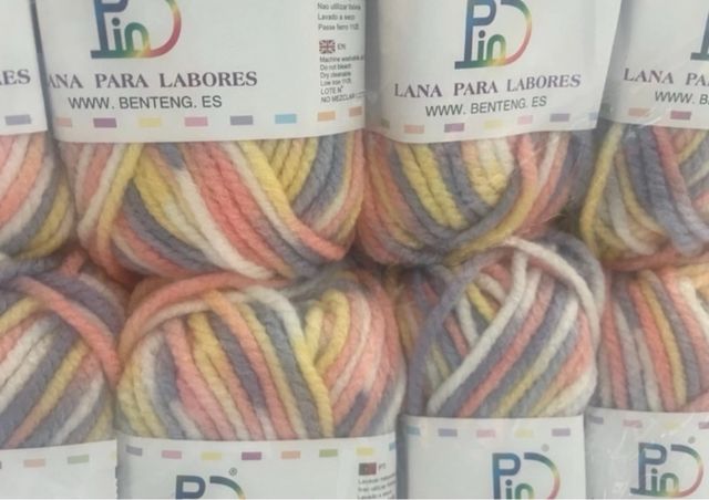 Pack 10 Ovillos Lana Colores Pastel