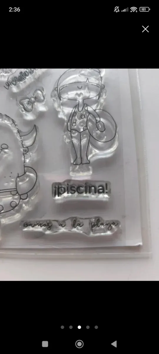 Sello acrílico Malagata Piscina