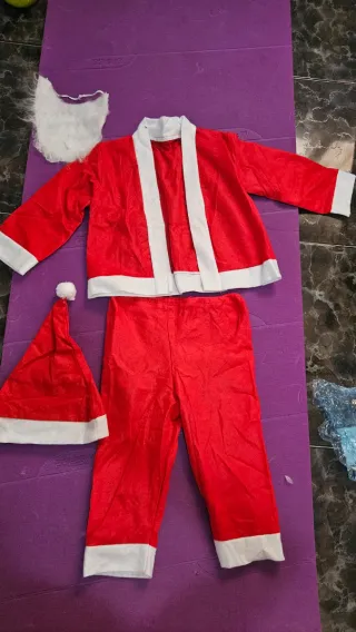 Disfraz Papa Noel niño 3-5 años