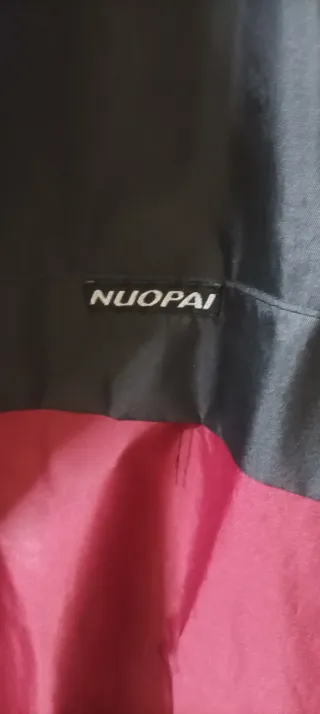 Chaqueta impermeable bicolor