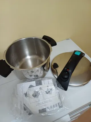 Olla a presión acero inoxidable